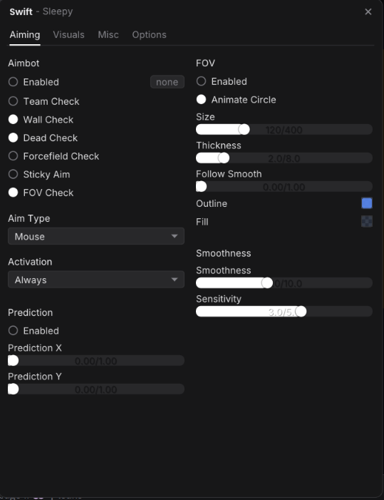 Swift External 2 UI